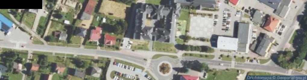 Zdjęcie satelitarne Główna ul.