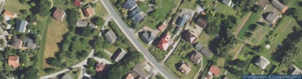 Zdjęcie satelitarne Główna ul.