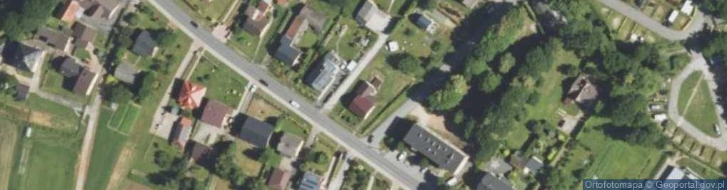 Zdjęcie satelitarne Główna ul.