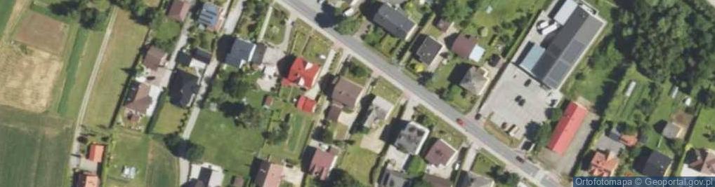 Zdjęcie satelitarne Główna ul.