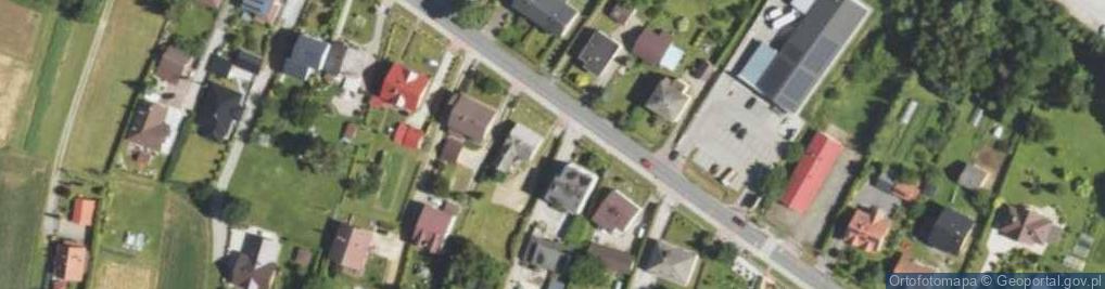 Zdjęcie satelitarne Główna ul.