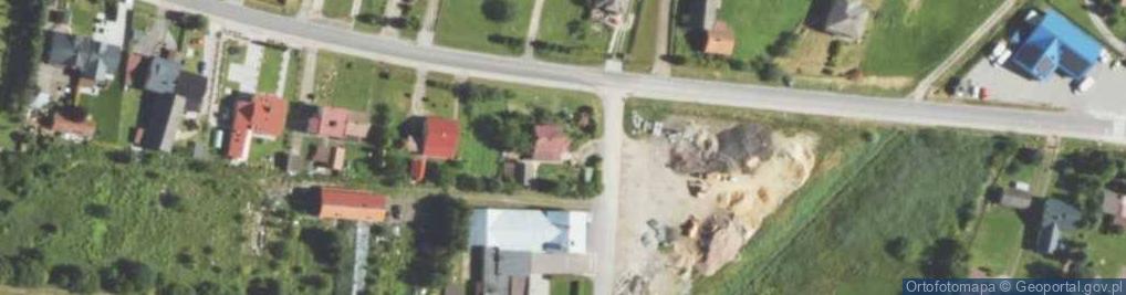 Zdjęcie satelitarne Główna ul.