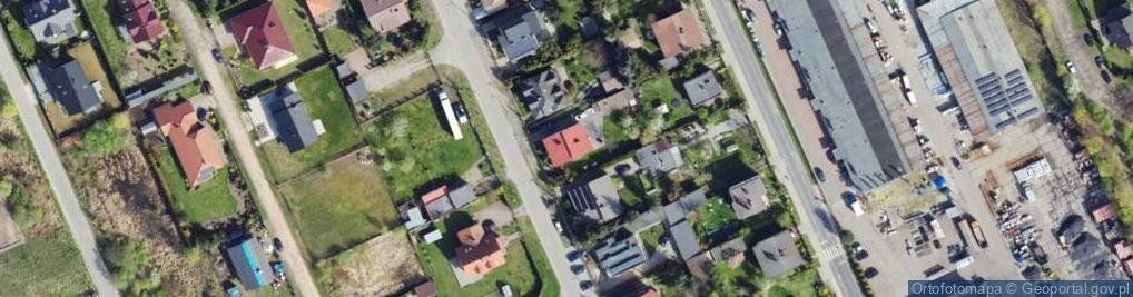 Zdjęcie satelitarne Glebowa ul.