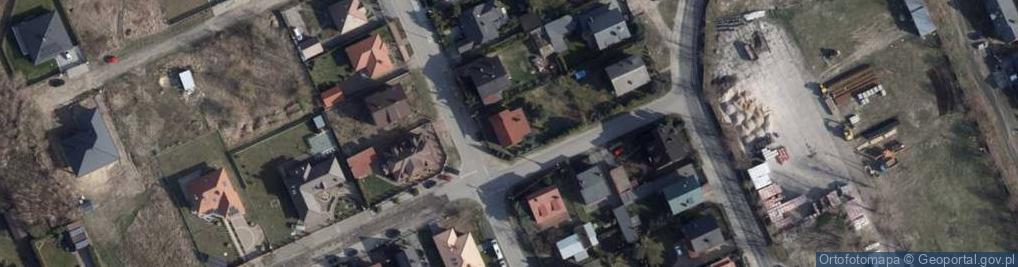 Zdjęcie satelitarne Glebowa ul.