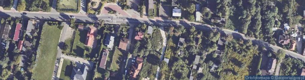 Zdjęcie satelitarne Główna ul.