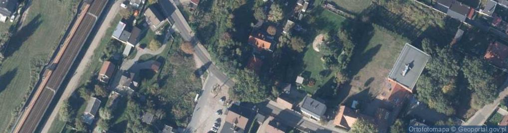 Zdjęcie satelitarne Główna ul.