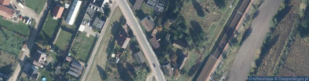 Zdjęcie satelitarne Główna ul.