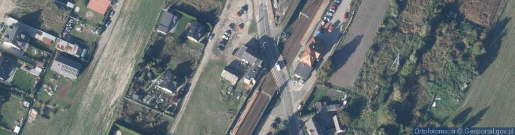 Zdjęcie satelitarne Główna ul.
