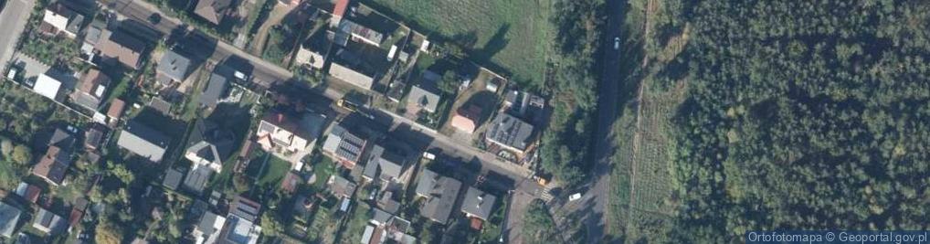 Zdjęcie satelitarne Główna ul.