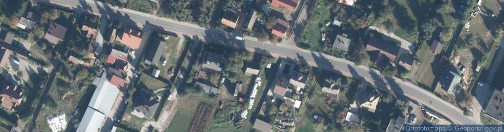 Zdjęcie satelitarne Główna ul.