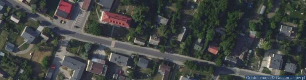 Zdjęcie satelitarne Główna ul.