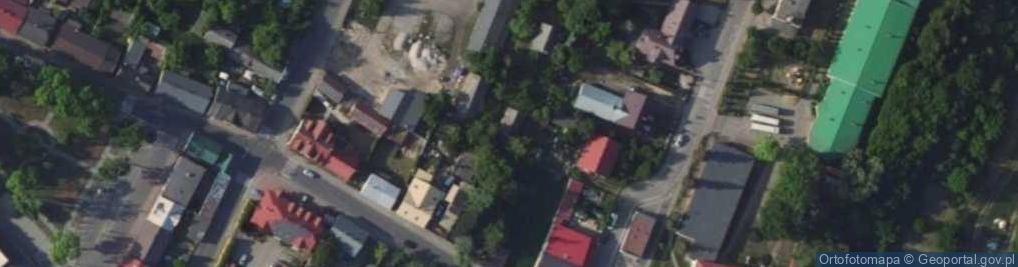 Zdjęcie satelitarne Główna ul.