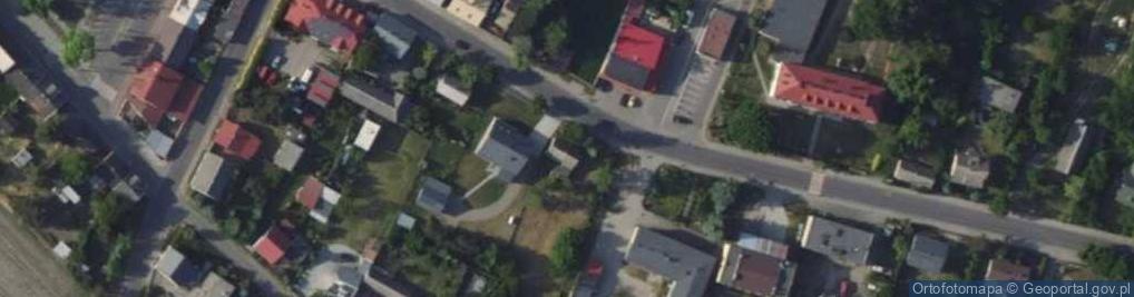 Zdjęcie satelitarne Główna ul.