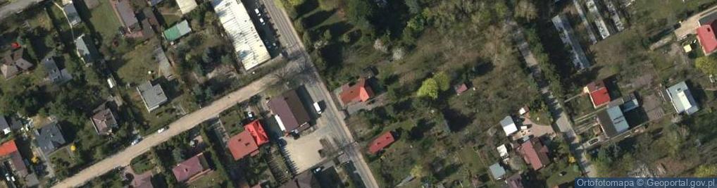 Zdjęcie satelitarne Główna ul.