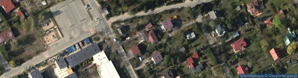 Zdjęcie satelitarne Główna ul.