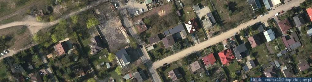 Zdjęcie satelitarne Główna ul.