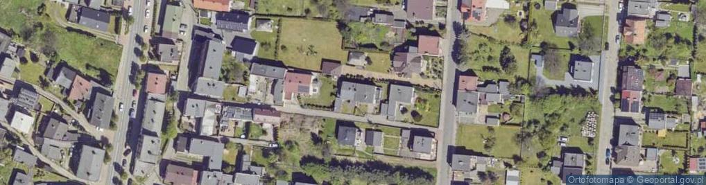Zdjęcie satelitarne Głęboka ul.