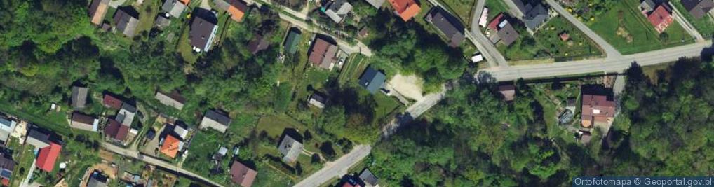 Zdjęcie satelitarne Gloński Potok ul.