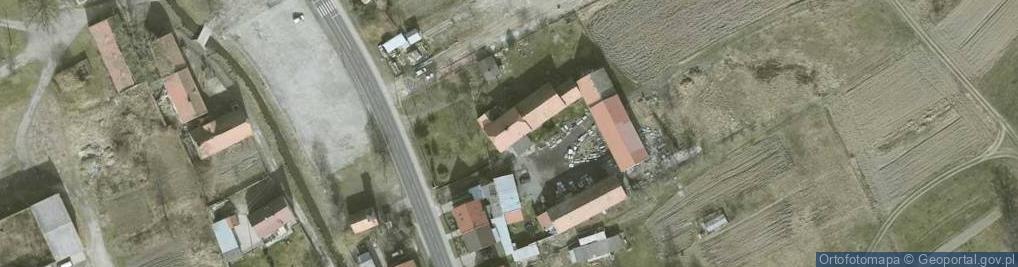 Zdjęcie satelitarne Główna ul.