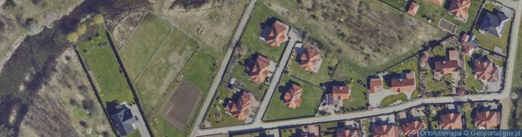 Zdjęcie satelitarne Glicyniowa ul.