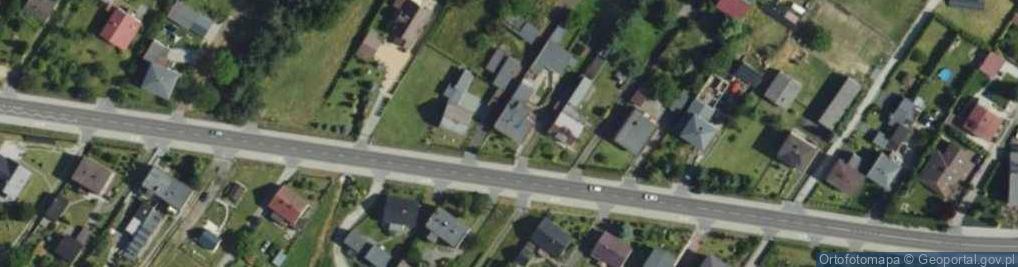 Zdjęcie satelitarne Gliwicka ul.