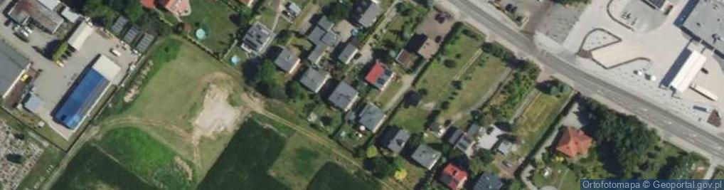 Zdjęcie satelitarne Gliwicka ul.