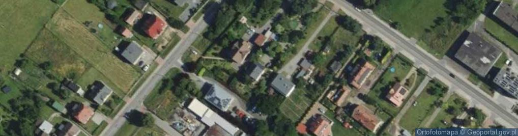 Zdjęcie satelitarne Gliwicka ul.