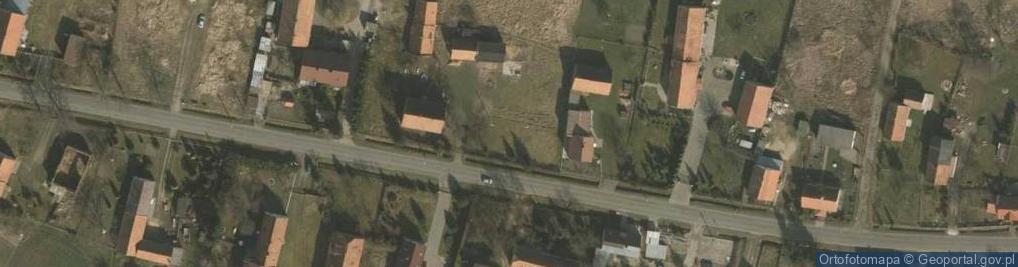 Zdjęcie satelitarne Główna ul.