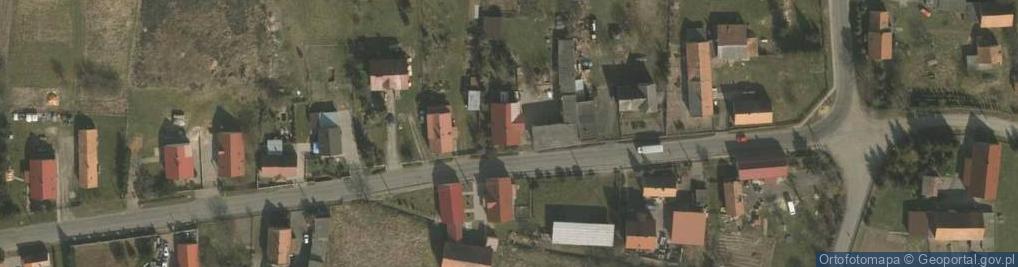 Zdjęcie satelitarne Główna ul.