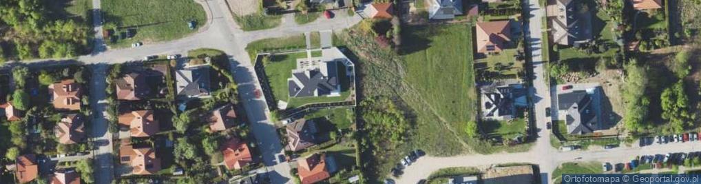 Zdjęcie satelitarne Główna ul.
