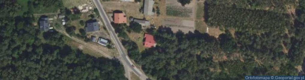 Zdjęcie satelitarne Główna ul.