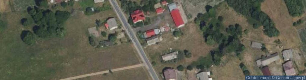 Zdjęcie satelitarne Główna ul.