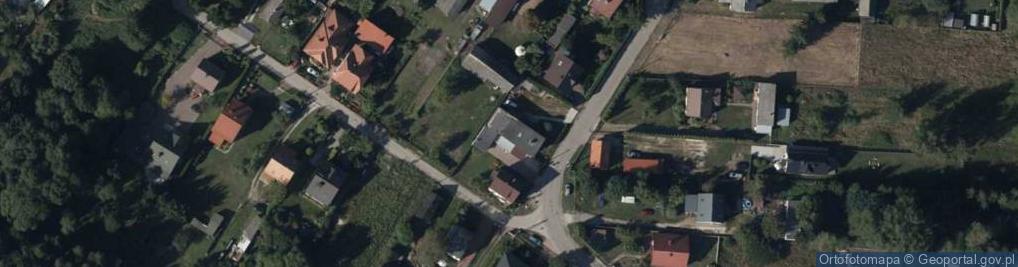 Zdjęcie satelitarne Główna ul.