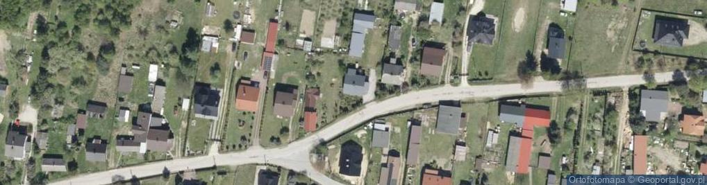 Zdjęcie satelitarne Główna ul.