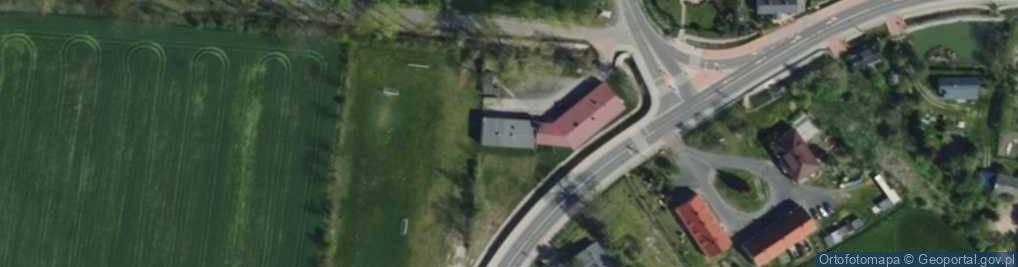 Zdjęcie satelitarne Główna ul.