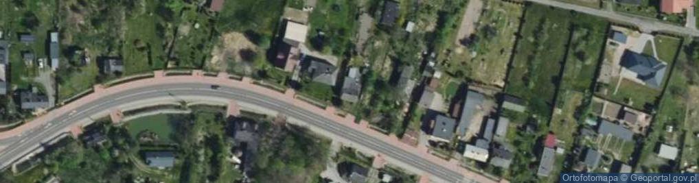 Zdjęcie satelitarne Główna ul.