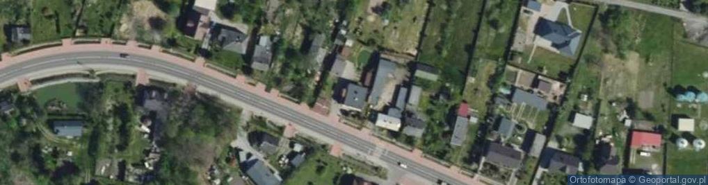 Zdjęcie satelitarne Główna ul.