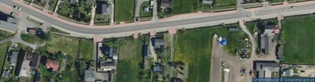Zdjęcie satelitarne Główna ul.
