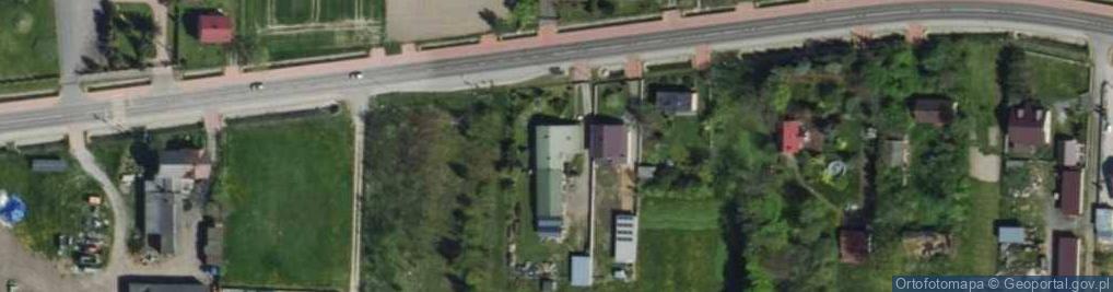 Zdjęcie satelitarne Główna ul.