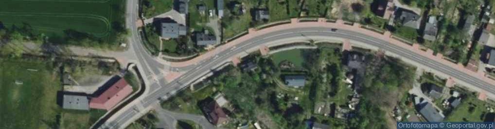 Zdjęcie satelitarne Główna ul.