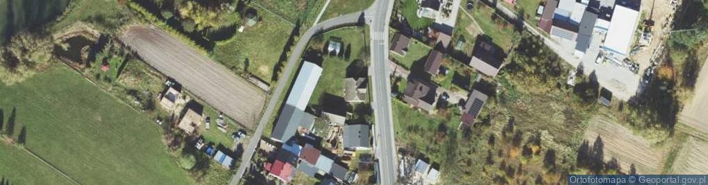 Zdjęcie satelitarne Główna ul.
