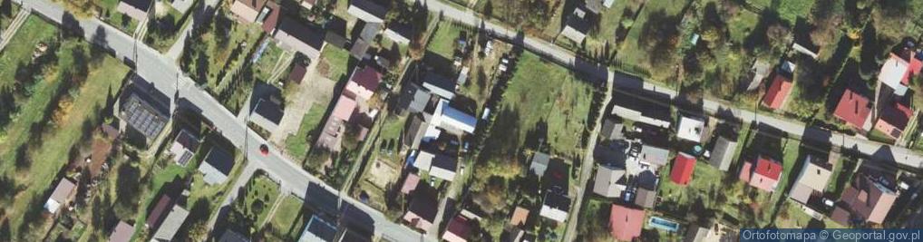 Zdjęcie satelitarne Główna ul.