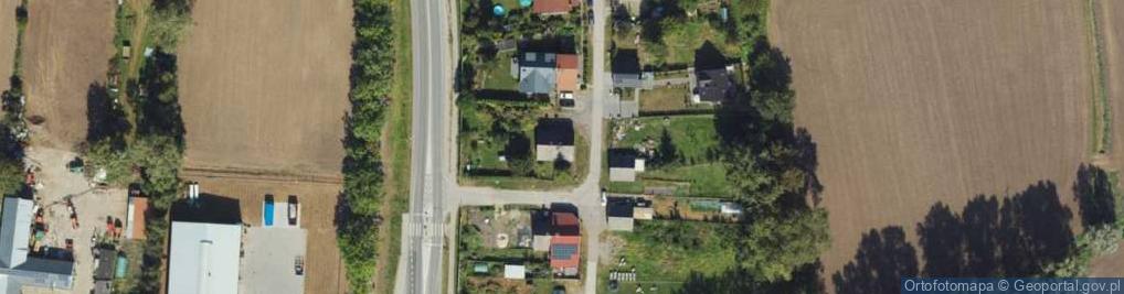 Zdjęcie satelitarne Główna ul.