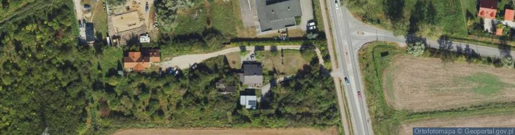 Zdjęcie satelitarne Główna ul.