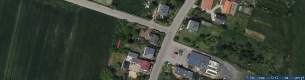 Zdjęcie satelitarne Główna ul.