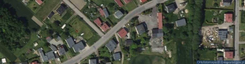 Zdjęcie satelitarne Główna ul.
