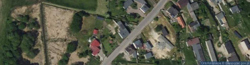 Zdjęcie satelitarne Główna ul.