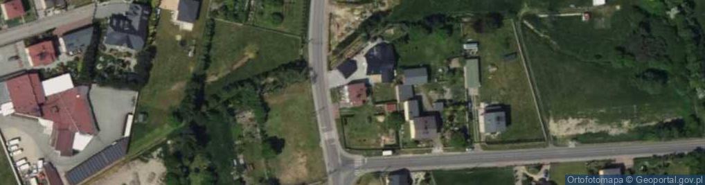 Zdjęcie satelitarne Główna ul.