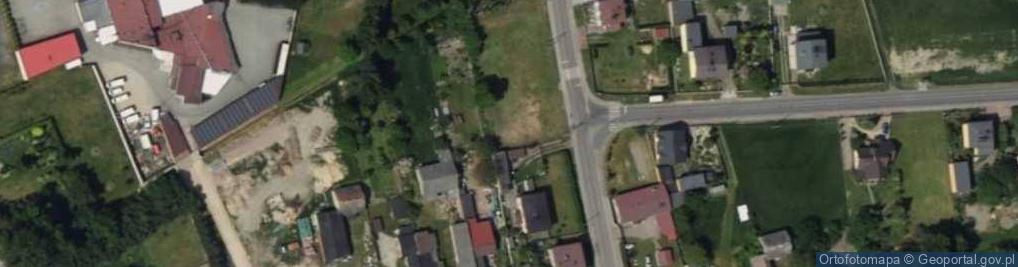 Zdjęcie satelitarne Główna ul.