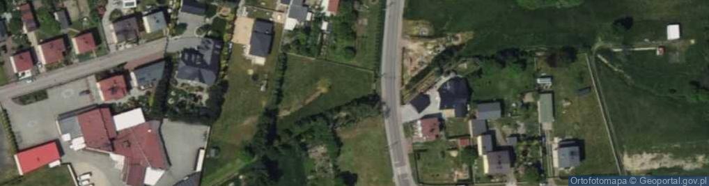 Zdjęcie satelitarne Główna ul.